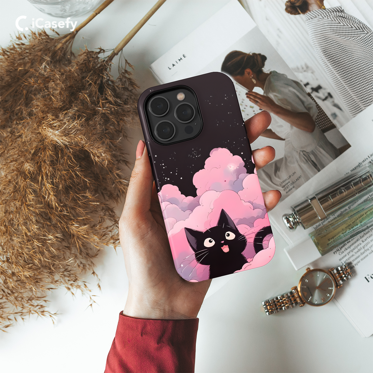 Black cats Phone Case iPhone Samsung Pixel & More 99 - Image 2