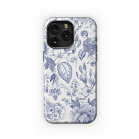 Blue and White Chinoiserie Floral Seamless Pattern Phone Case iPhone Samsung Cover Pixel 2302 - Image 1