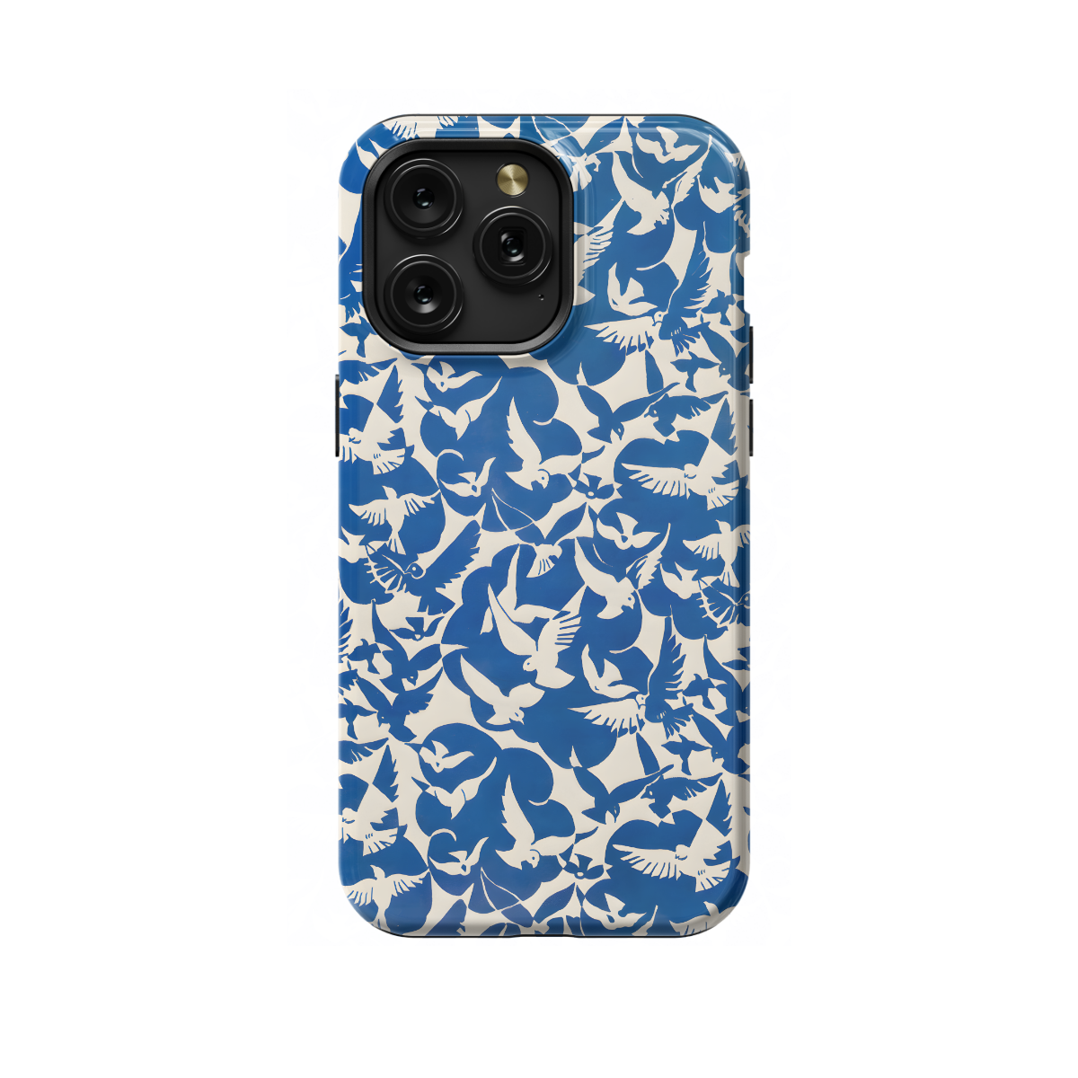 Blue birds Phone Case iPhone Samsung Cover Pixel 1026 - Image 1