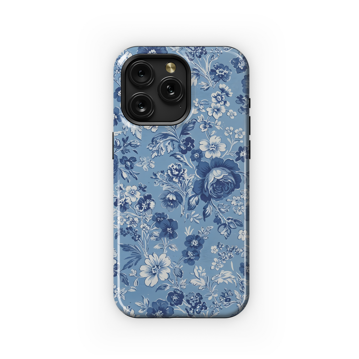 Blue Floral Delight
 Phone Case iPhone Samsung Cover Pixel 4051 - Image 1