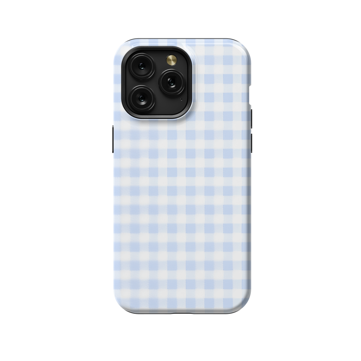 Blue Stripe Plaid Phone Case iPhone Samsung Cover Pixel 1389 - Image 1