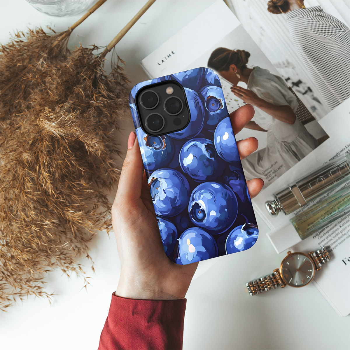 Blueberry Bliss
 Phone Case iPhone Samsung Cover Pixel 4130 - Image 4