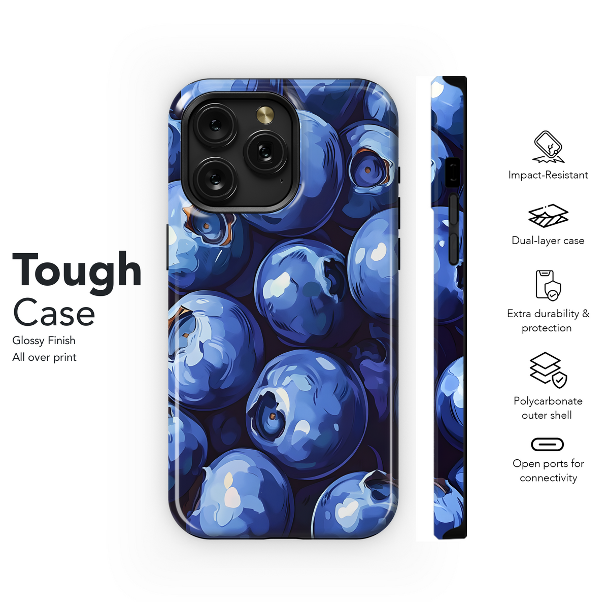 Blueberry Bliss
 Phone Case iPhone Samsung Cover Pixel 4130 - Image 6