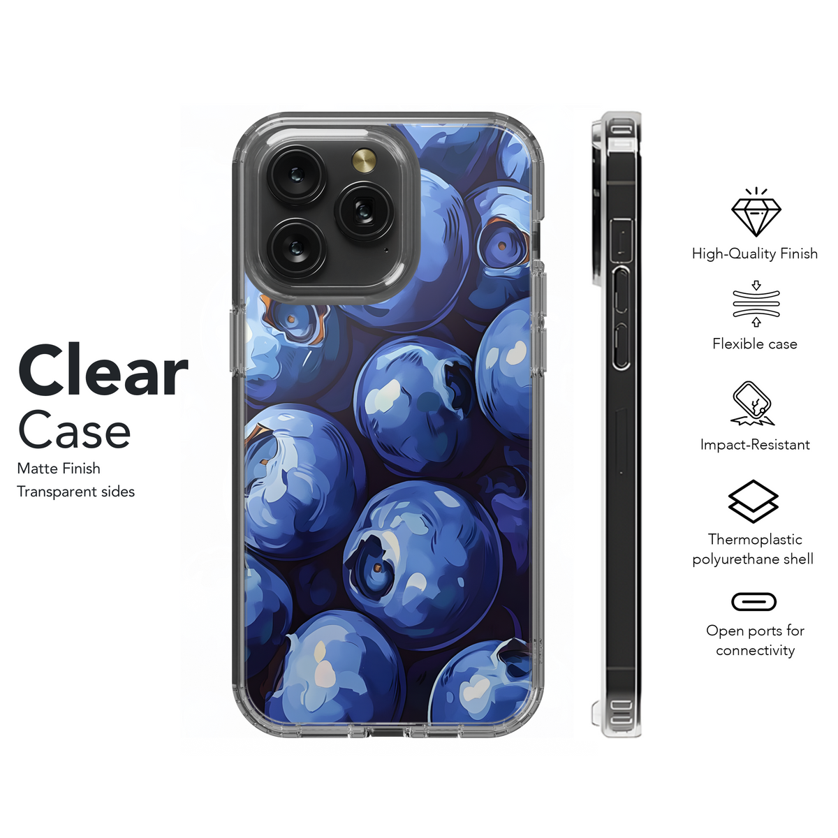 Blueberry Bliss
 Phone Case iPhone Samsung Cover Pixel 4130 - Image 8