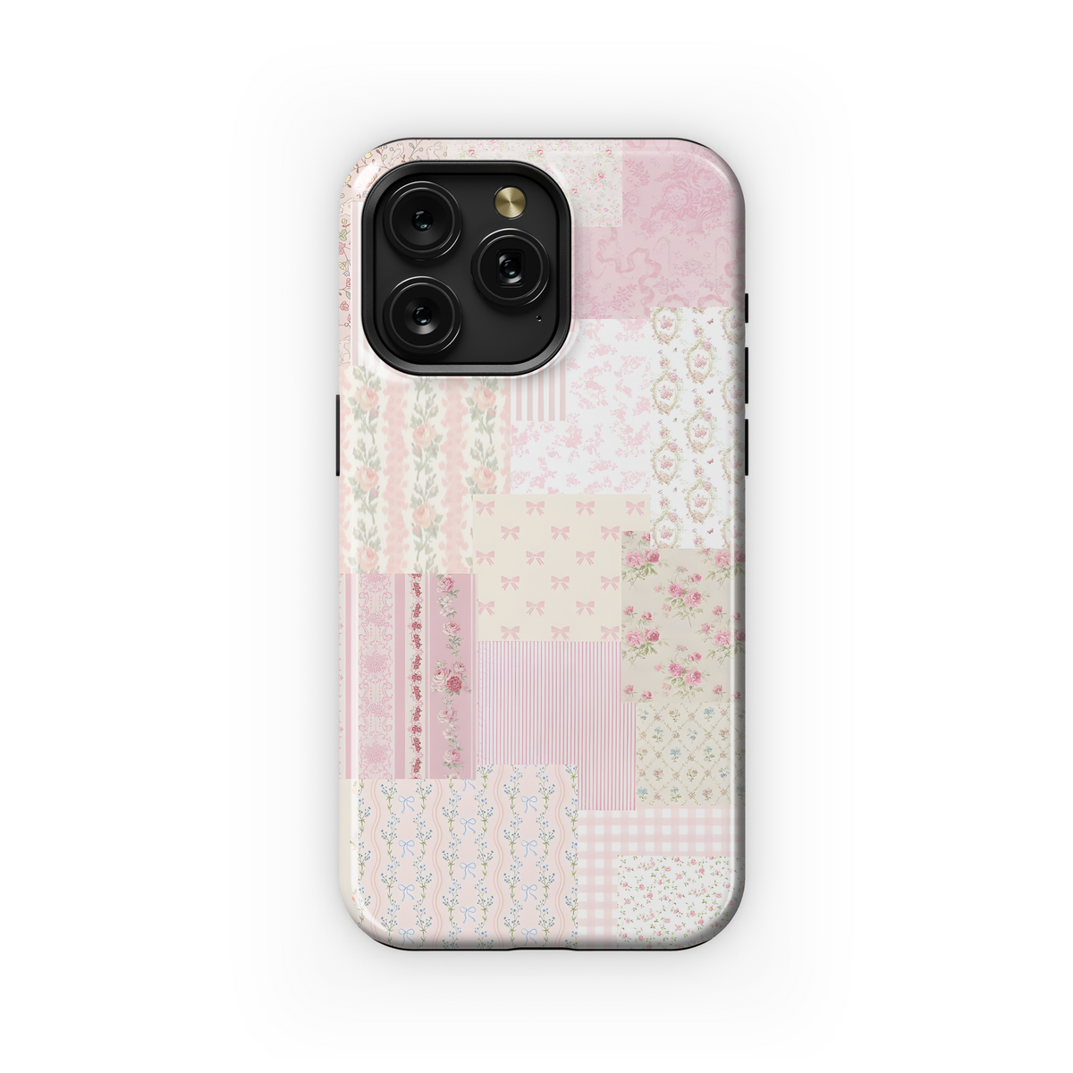 Blushing Quilt Phone Case iPhone Samsung Cover Pixel 3210 - Image 1