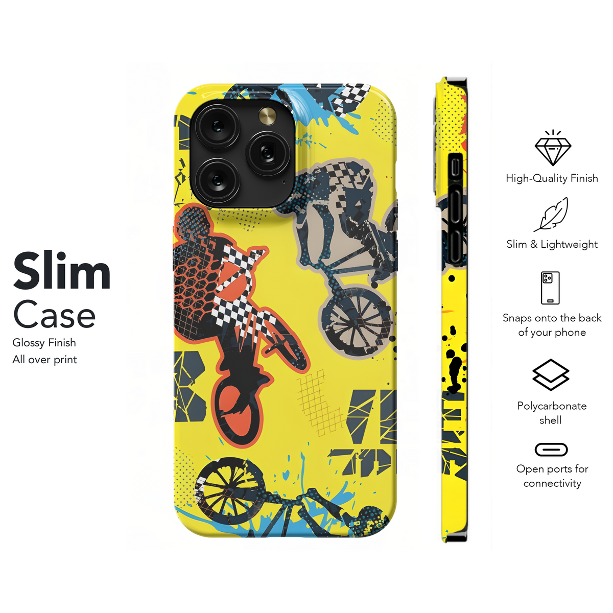 BMX Boy Grunge Phone Case iPhone Samsung Cover Pixel 2535 - Image 7