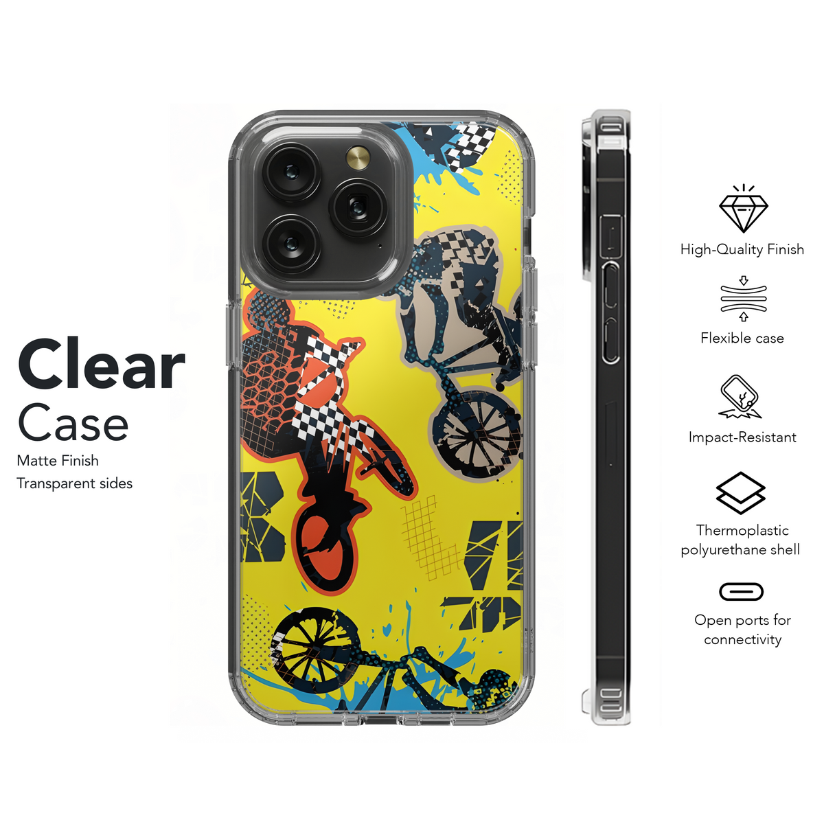 BMX Boy Grunge Phone Case iPhone Samsung Cover Pixel 2535 - Image 8