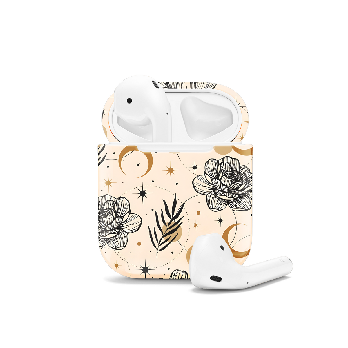 Bohemian Magic Pattern AirPods Case AirPods Pro AirPods Pro 2 AirPods 3 AirPods 2 Glossy 2138 - Image 1