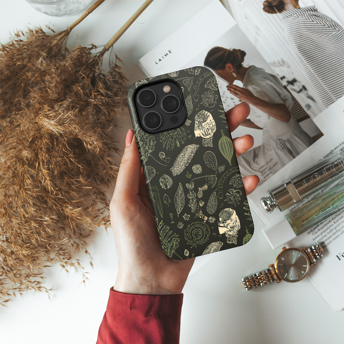 Bohemian Vintage Summer Phone Case iPhone Samsung Cover Pixel 3605 - Image 4