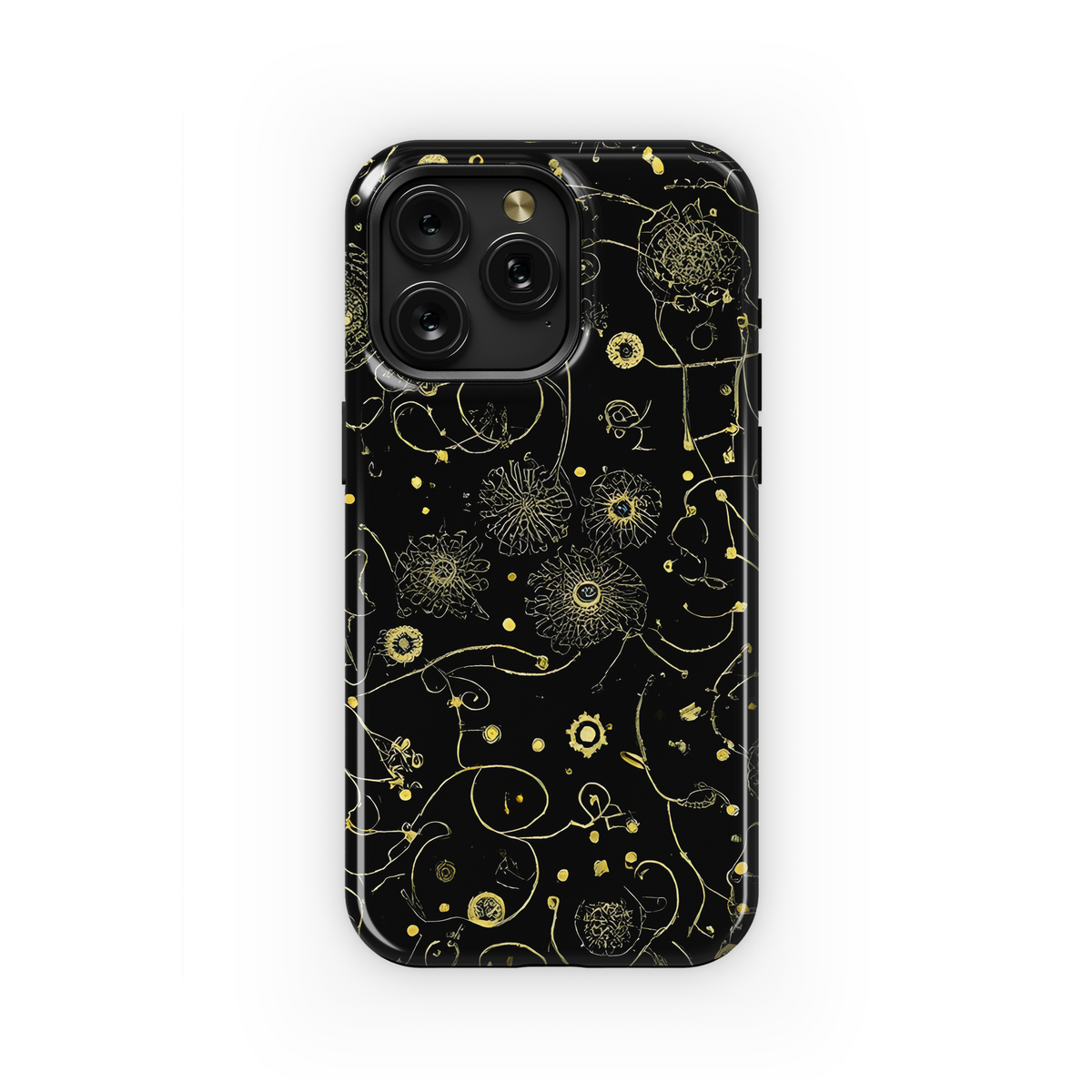 Boho Celestial Vintage Floral Phone Case iPhone Samsung Cover Pixel 2934 - Image 1