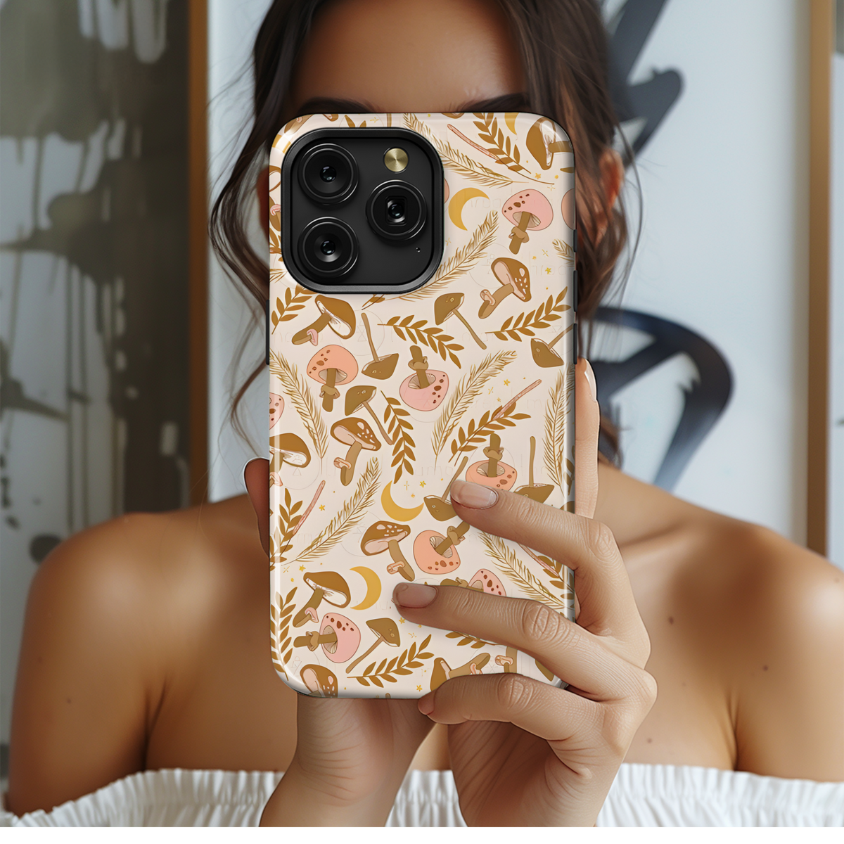 Boho Mushroom Magic
 Phone Case iPhone Samsung Cover Pixel 4028 - Image 2