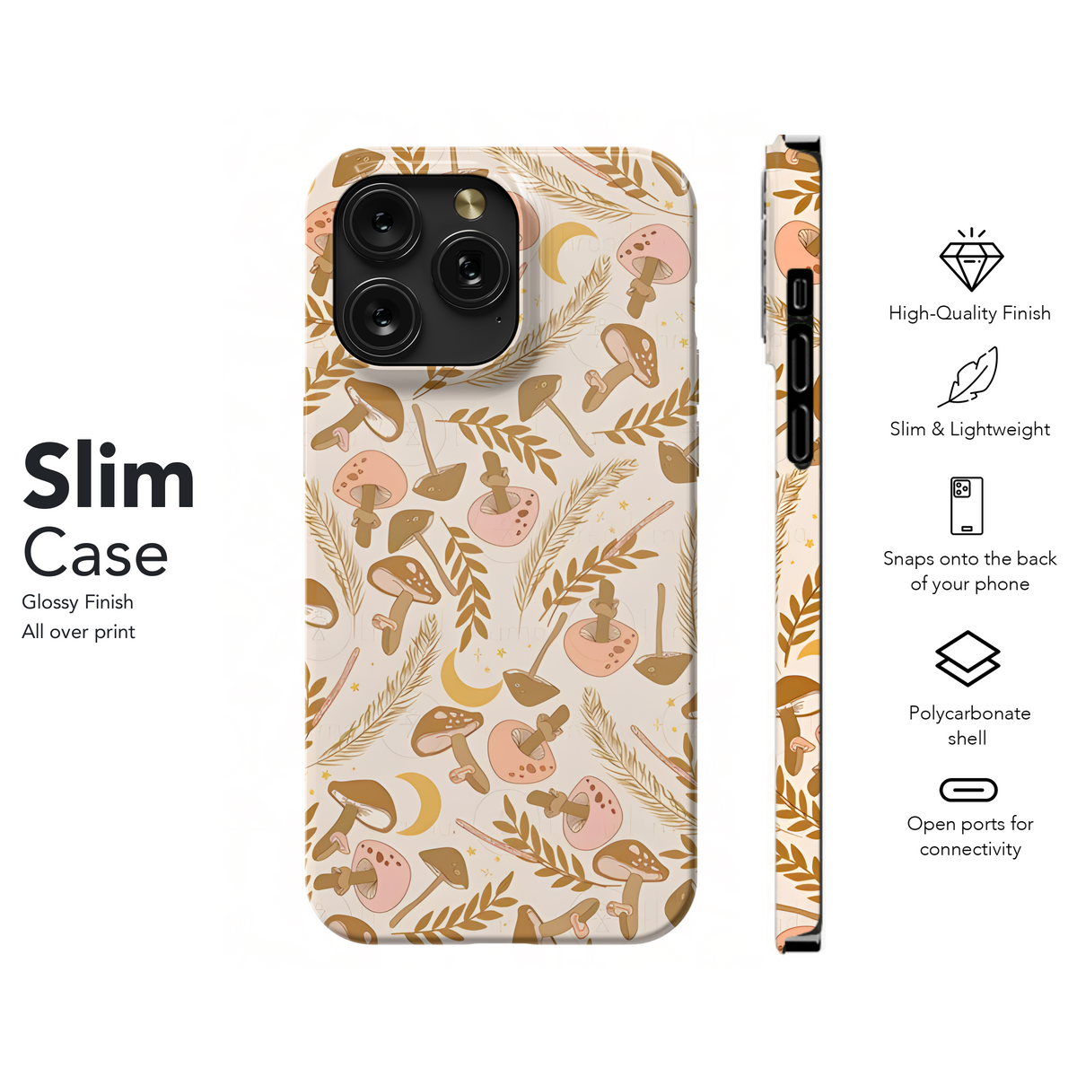 Boho Mushroom Magic
 Phone Case iPhone Samsung Cover Pixel 4028 - Image 7