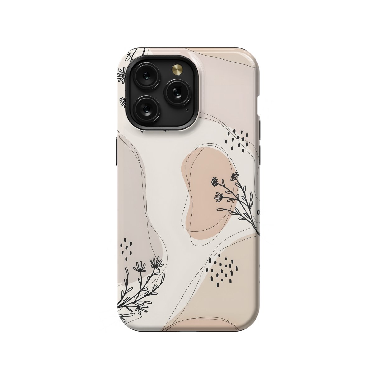 Boho Style Minimalist Flower Phone Case iPhone Samsung Pixel & More #72 - Image 1