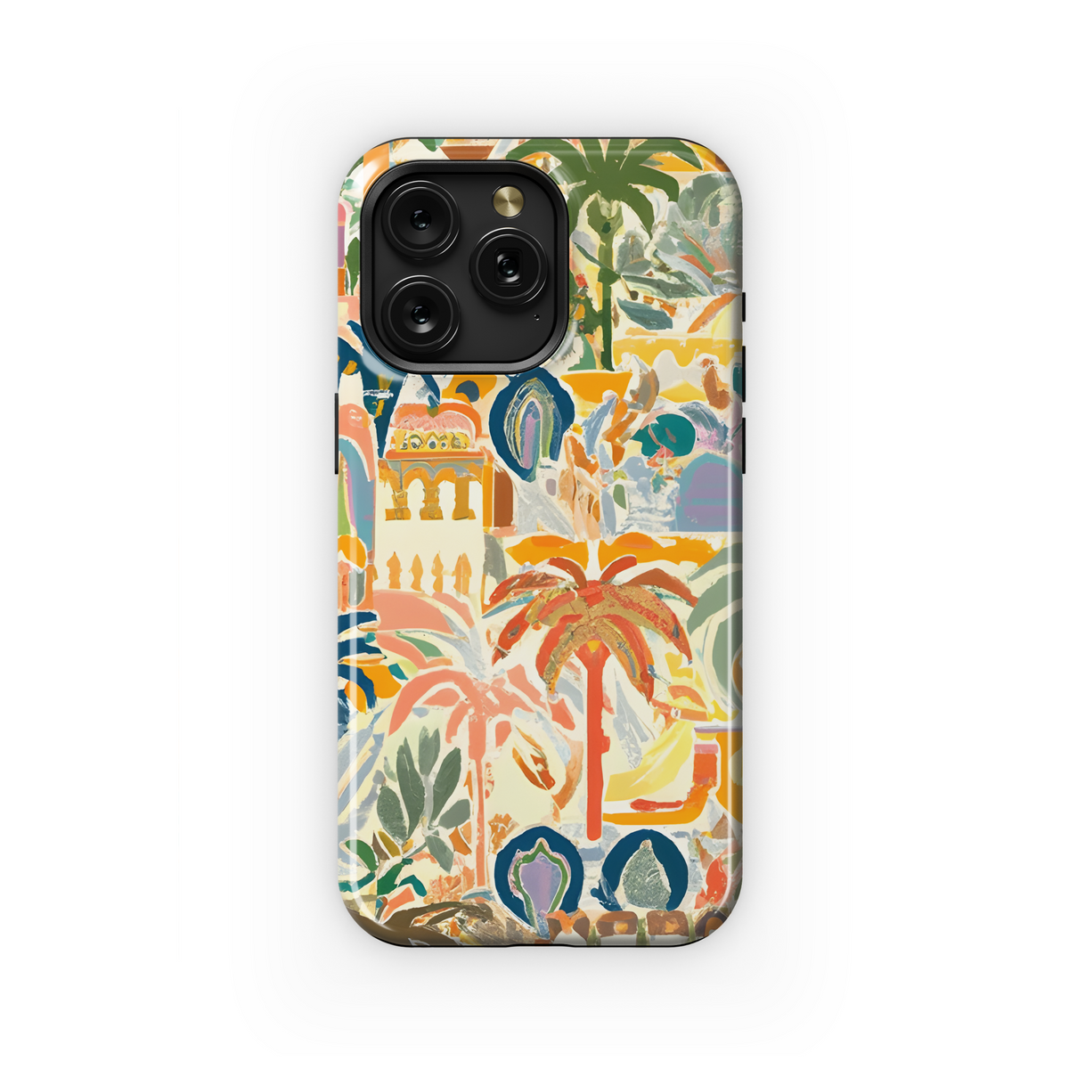 Bold Tileable Indian Phone Case iPhone Samsung Cover Pixel 2892 - Image 1