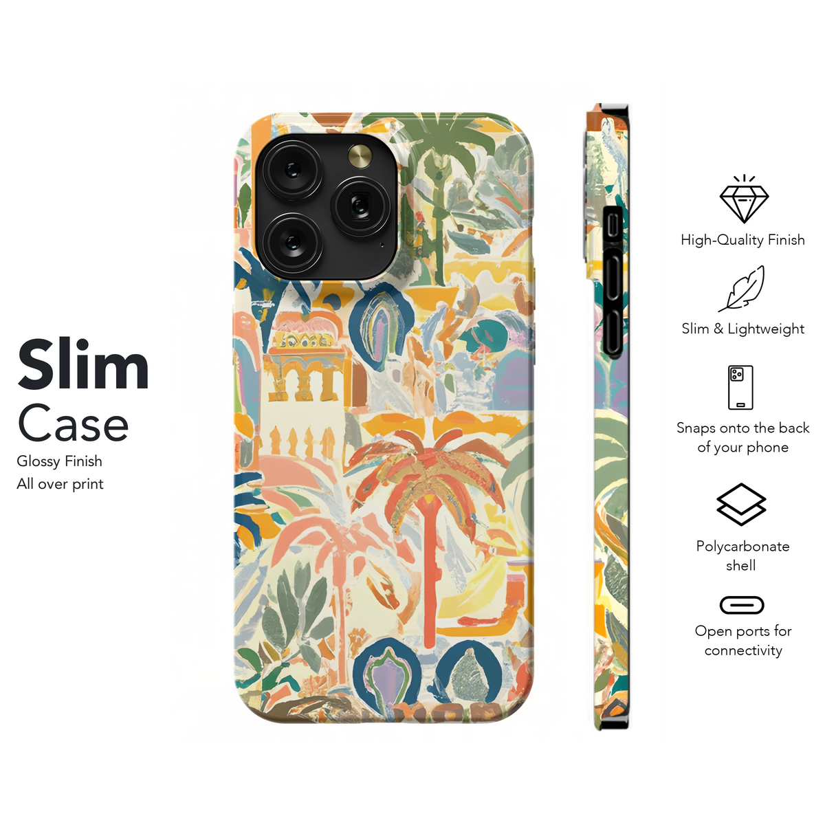 Bold Tileable Indian Phone Case iPhone Samsung Cover Pixel 2892 - Image 7