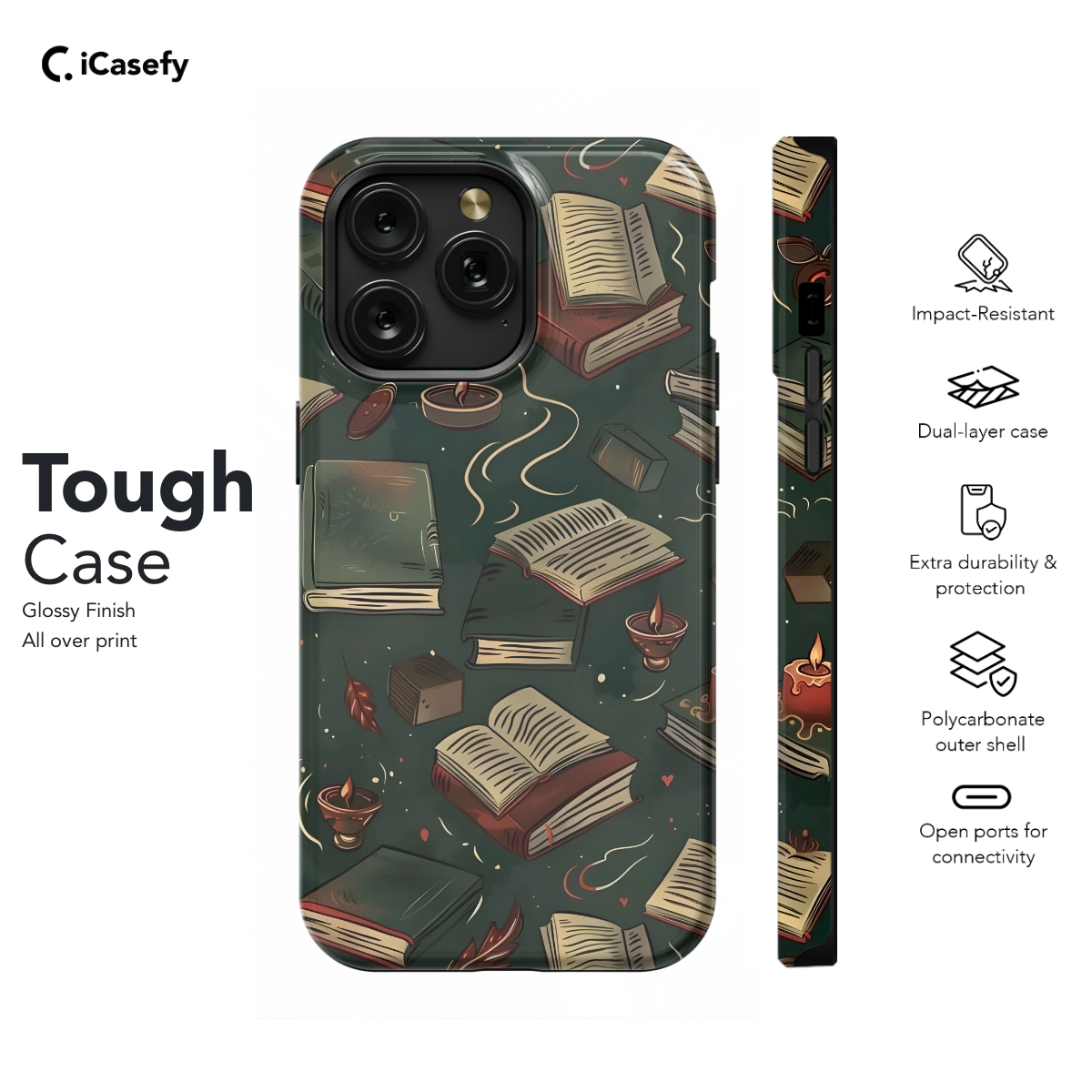 Book Aesthetic Phone Case iPhone Samsung Pixel & More 113 - Image 5