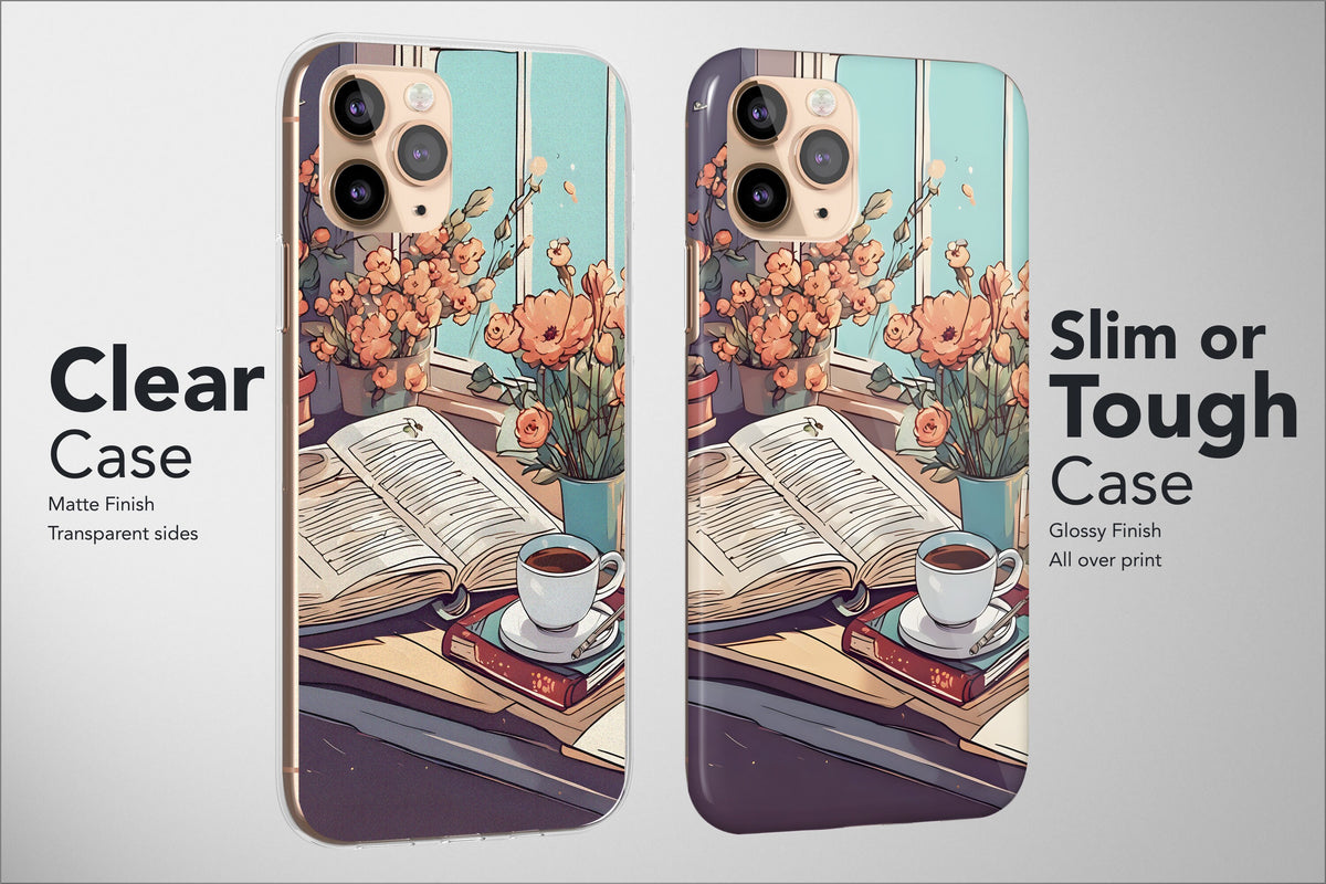 Book Lover Phone Case Bookish Aesthetic Celestial Cover - Image 3