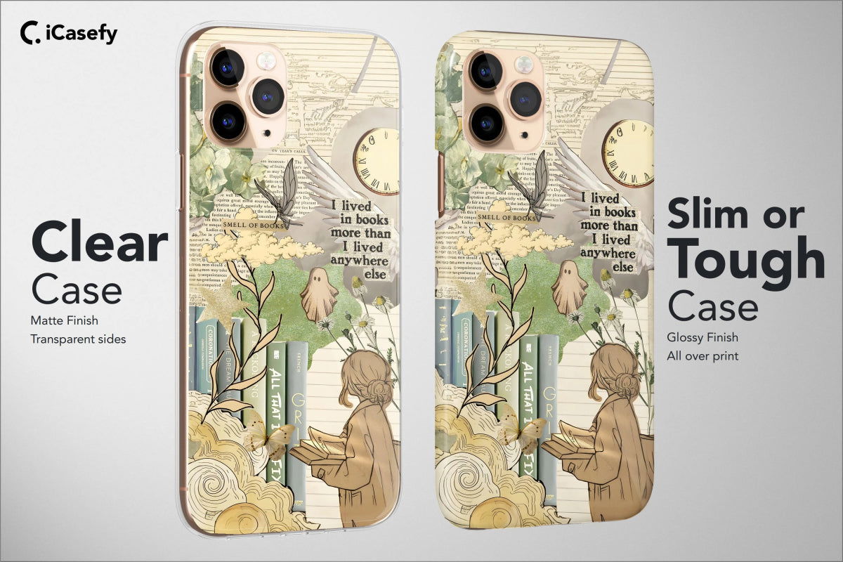 Book Lover Phone Case Bookish Aesthetic Cover - Image 3