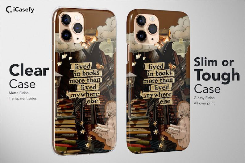 Book Lover Phone Case Bookish Aesthetic Cover - Image 5