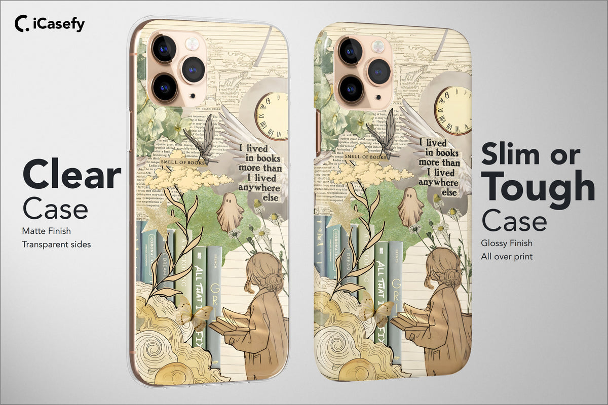 Book Lover Phone Case Bookish Aesthetic Cover - Image 4