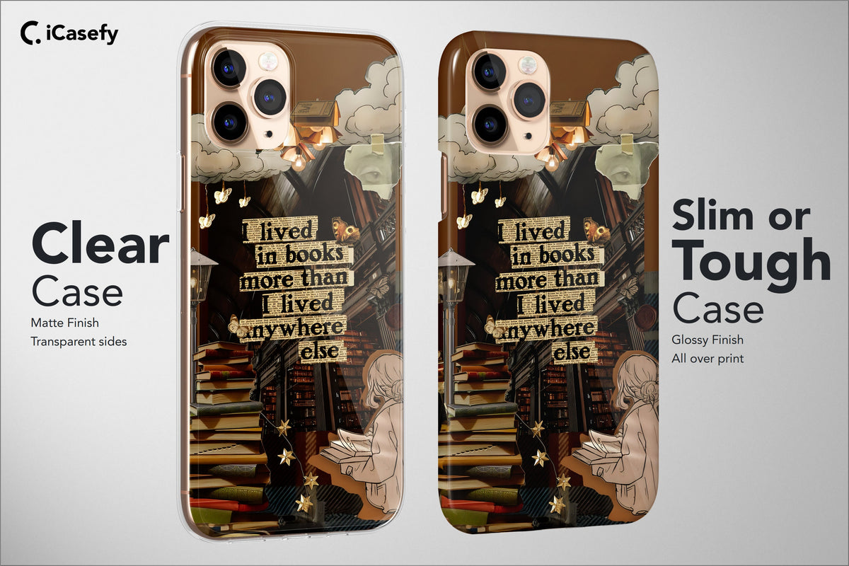 Book Lover Phone Case Bookish Aesthetic Cover - Image 5