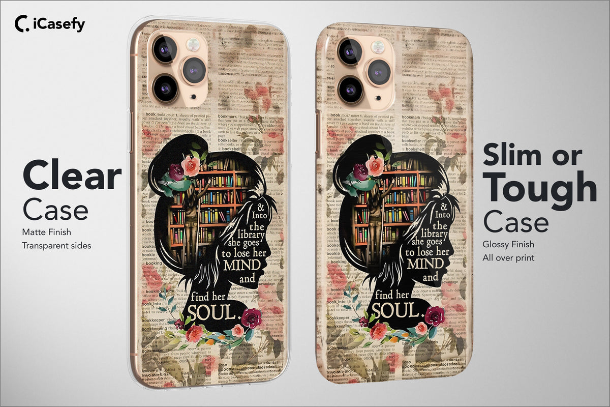 Book Lover Phone Case Chapter Bookish Aesthetic Cover - Image 3