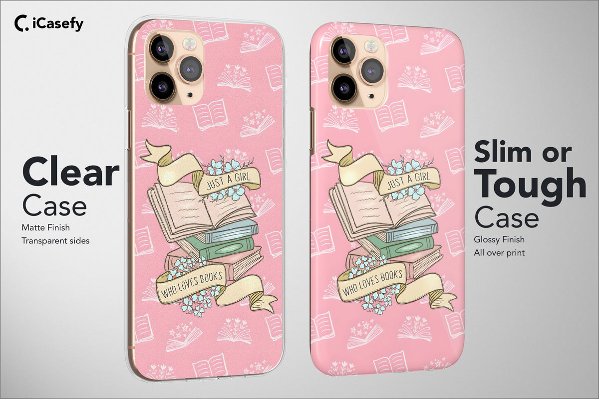 Book Lover Phone Case Chapter Bookish Aesthetic Cover - Image 5