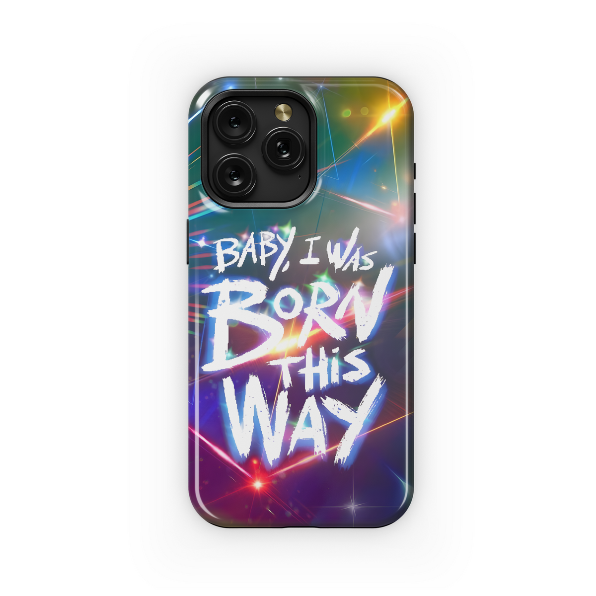 Born This Way Neon
 Phone Case iPhone Samsung Cover Pixel 4233 - Image 1