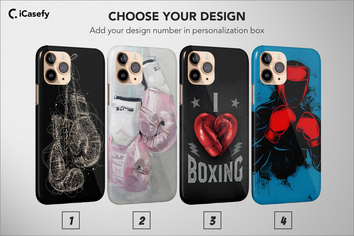 Boxing Phone Case Aesthetic Sports Box Cover - Image 1