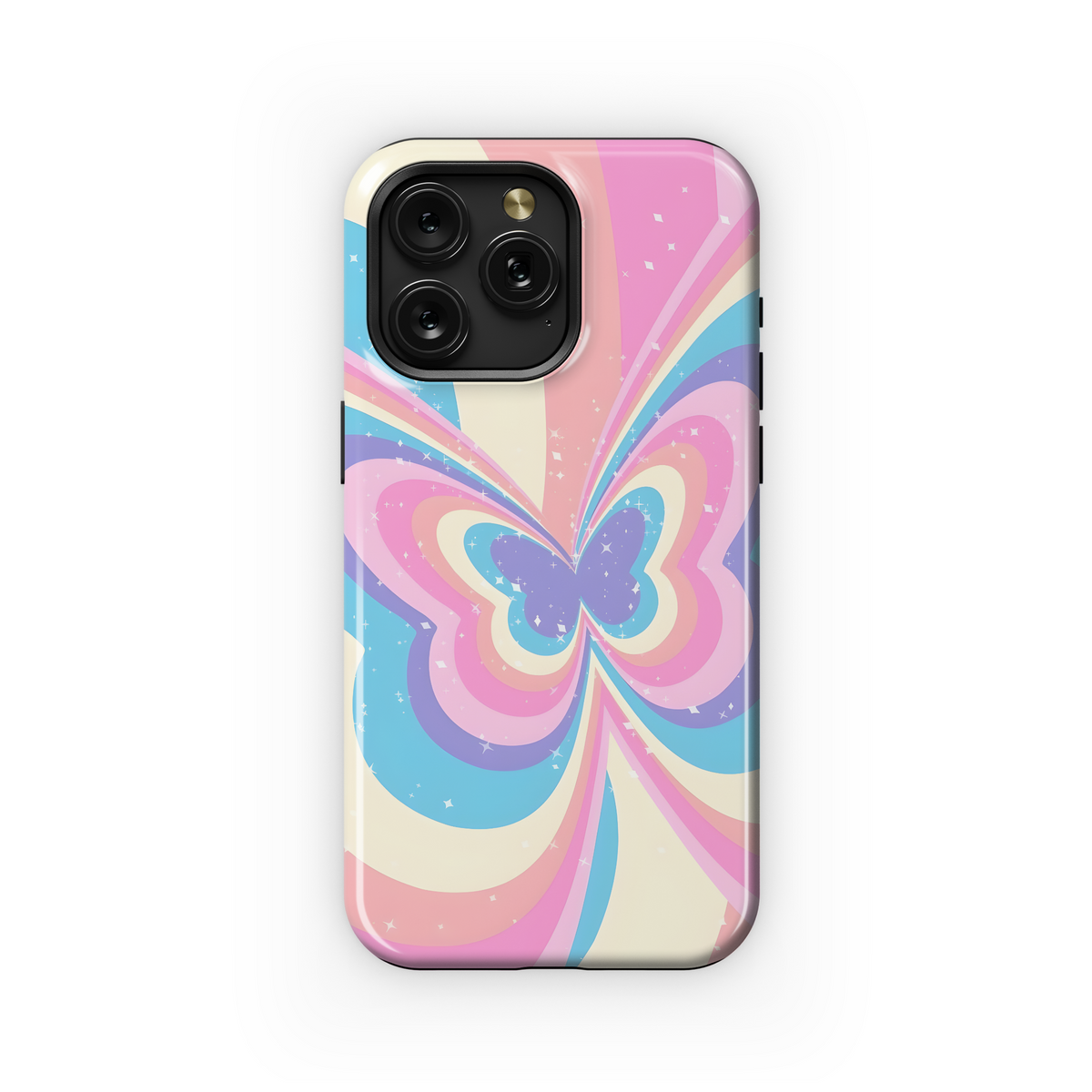 Butterfly Retro Y2K Colorful Phone Case iPhone Samsung Cover Pixel 1820 - Image 1