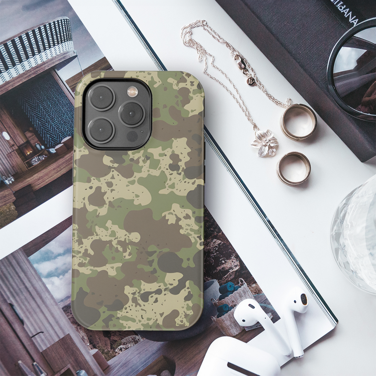 Camo Splash Drop Phone Case iPhone Samsung Cover Pixel 2208 - Image 3