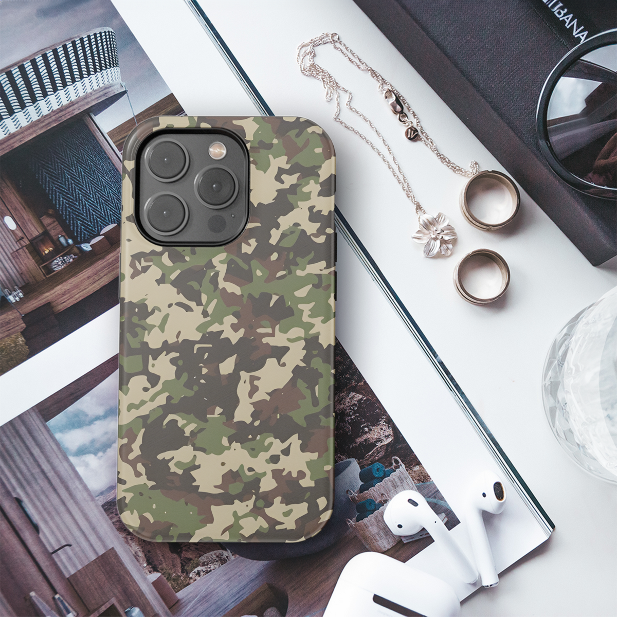 Camouflage Cloth Texture Phone Case iPhone Samsung Cover Pixel 2211 - Image 3