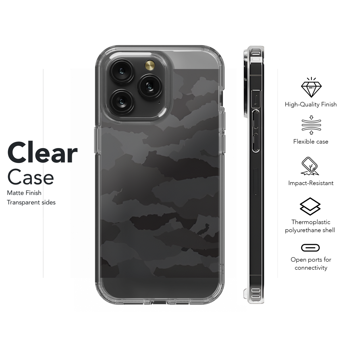 Camouflage Pattern Phone Case iPhone Samsung Cover Pixel 2189 - Image 8