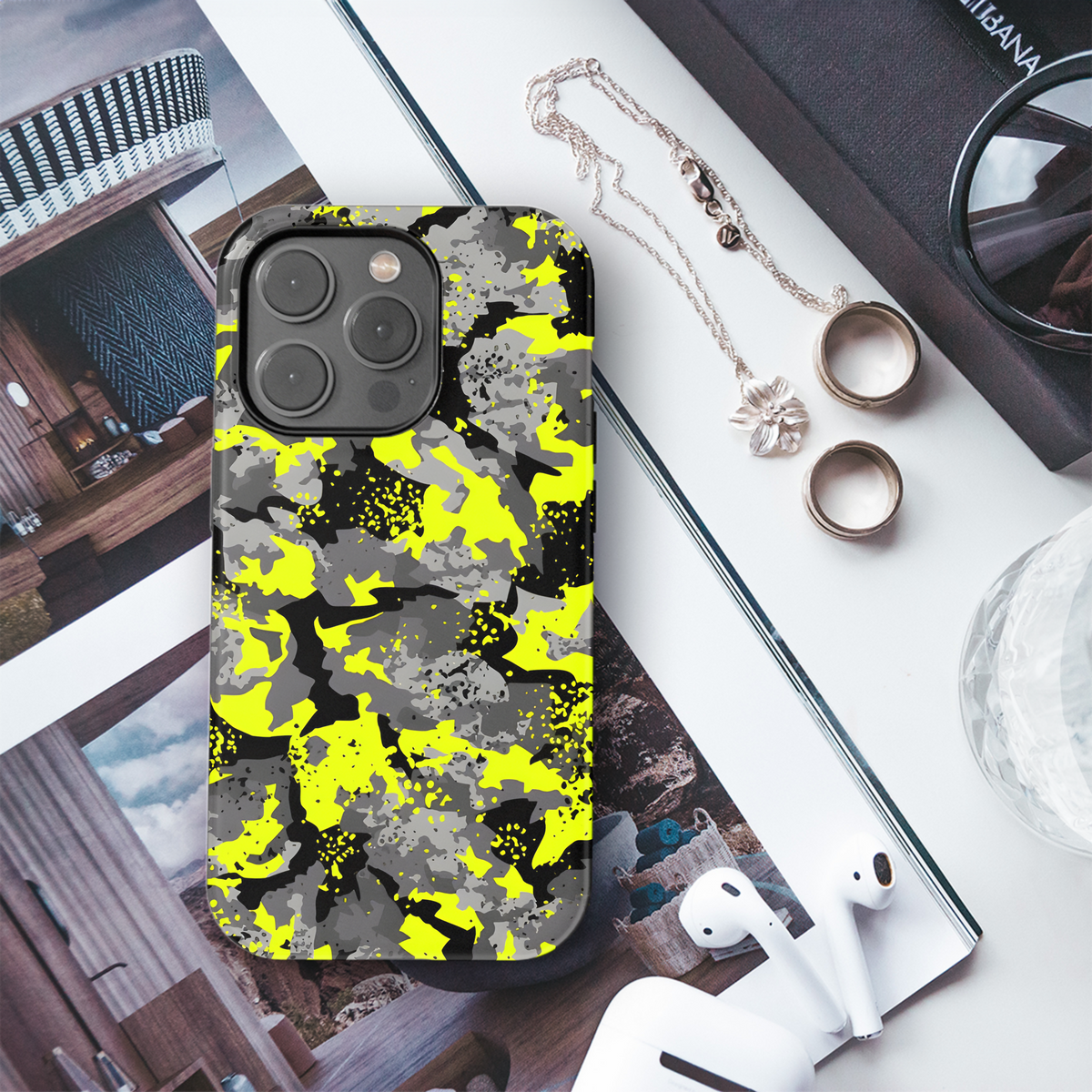 Camouflage Phone Case iPhone Samsung Cover Pixel 2545 - Image 3