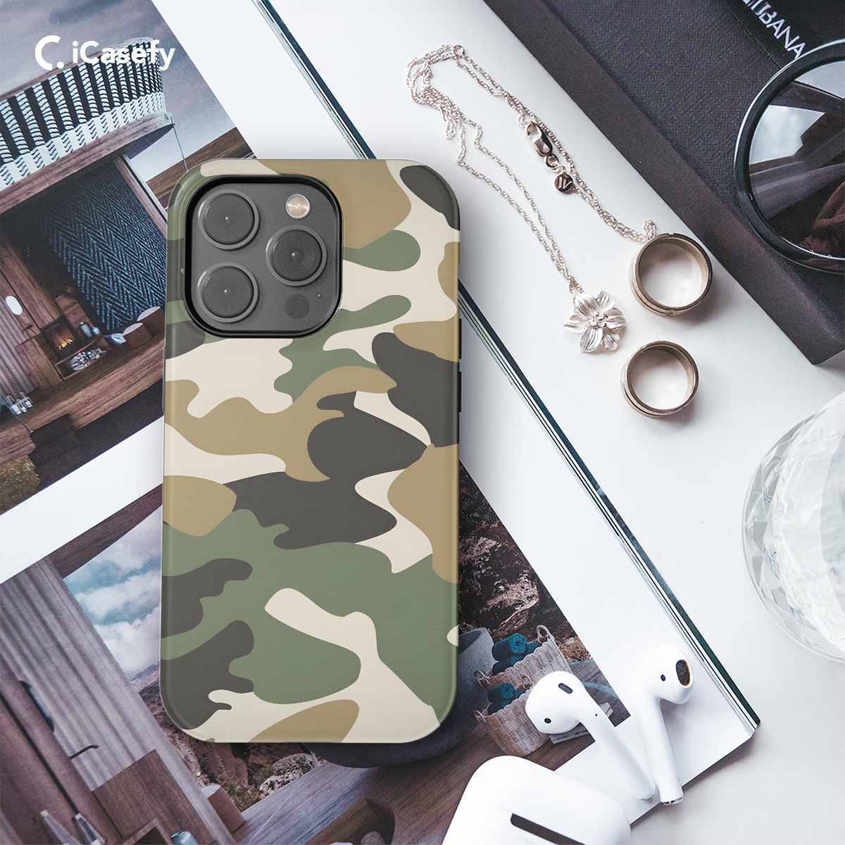 Camouflage Phone Case iPhone Samsung Pixel & More 58 - Image 3