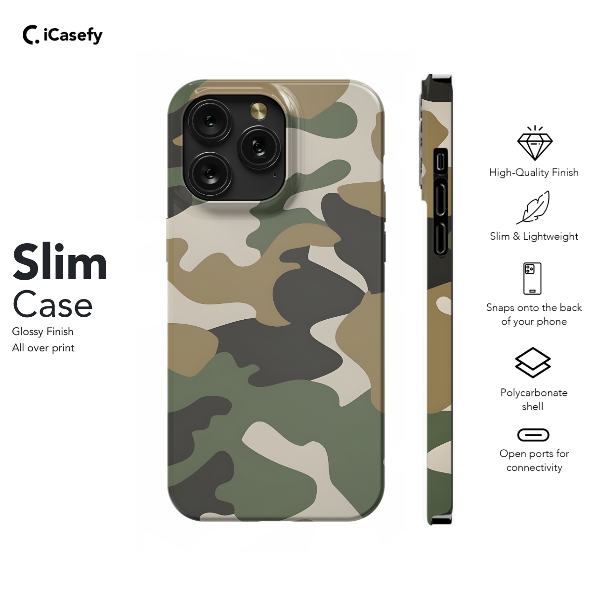 Camouflage Phone Case iPhone Samsung Pixel & More 58 - Image 6