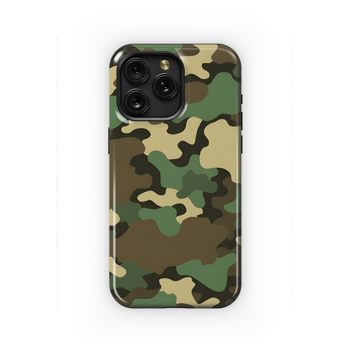 Camouflage Texture Pattern Phone Case iPhone Samsung Cover Pixel 2198 - Image 1