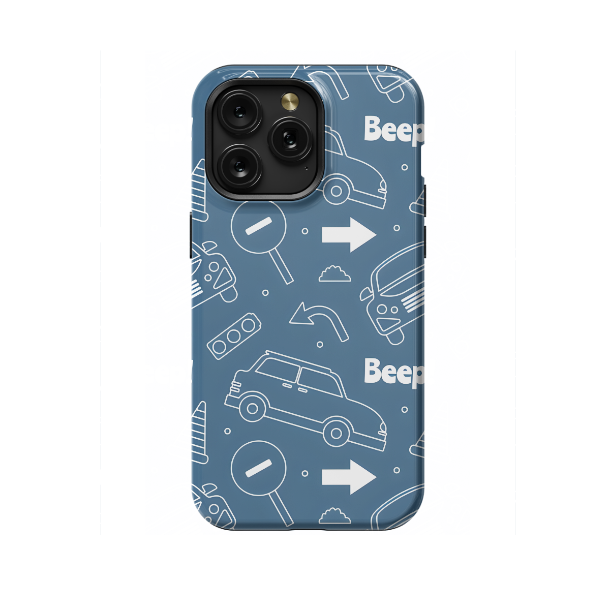 Car Toys Cars Seamless Pattern Cartoon Phone Case iPhone Samsung Cover Pixel 1121 - Image 1