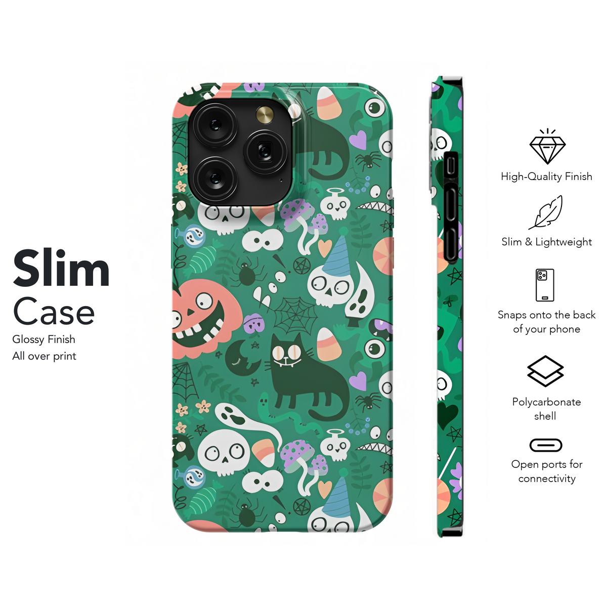 Cartoon Halloween Phone Case iPhone Samsung Cover Pixel 3182 - Image 7