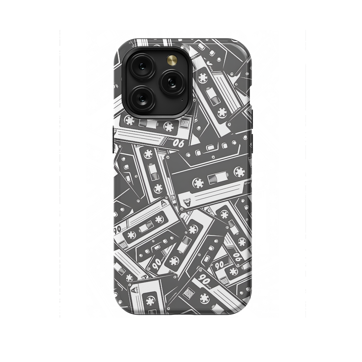 Cassette Tape Seamless Phone Case iPhone Samsung Cover Pixel 1180 - Image 1