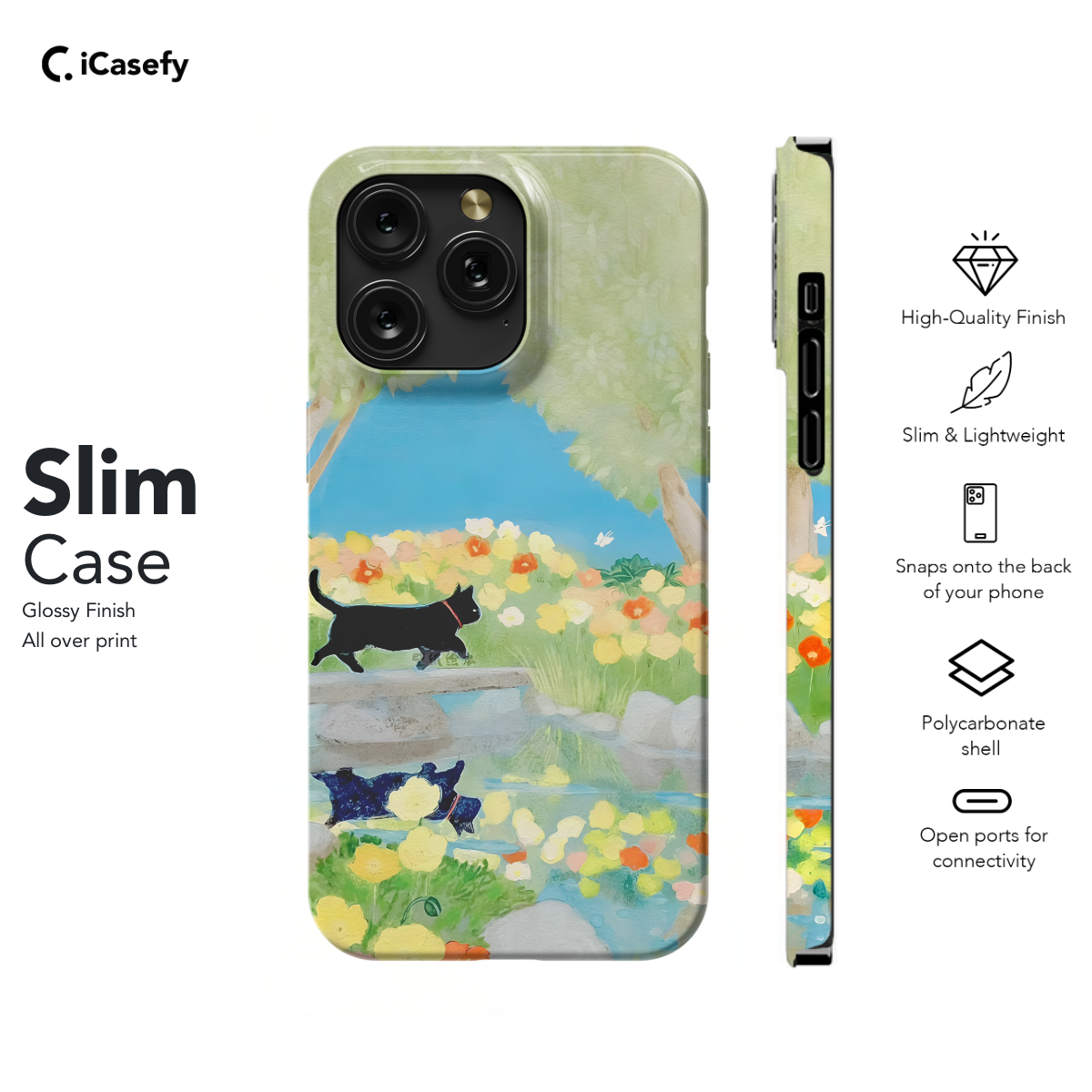 Cat Phone Case iPhone Samsung Cover Pixel 1257 - Image 6