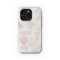 Catholic Christian Jesus Pink Coquette Phone Case iPhone Samsung Cover Pixel 1997 - Image 1