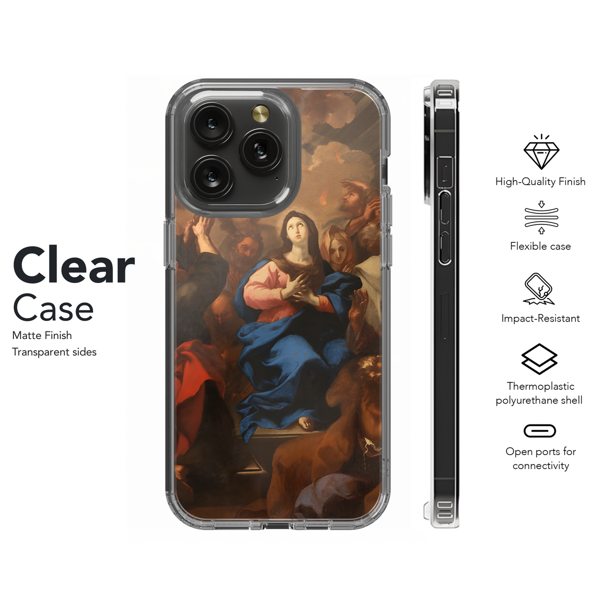 Catholic Christian Phone Case iPhone Samsung Cover Pixel 2093 - Image 8