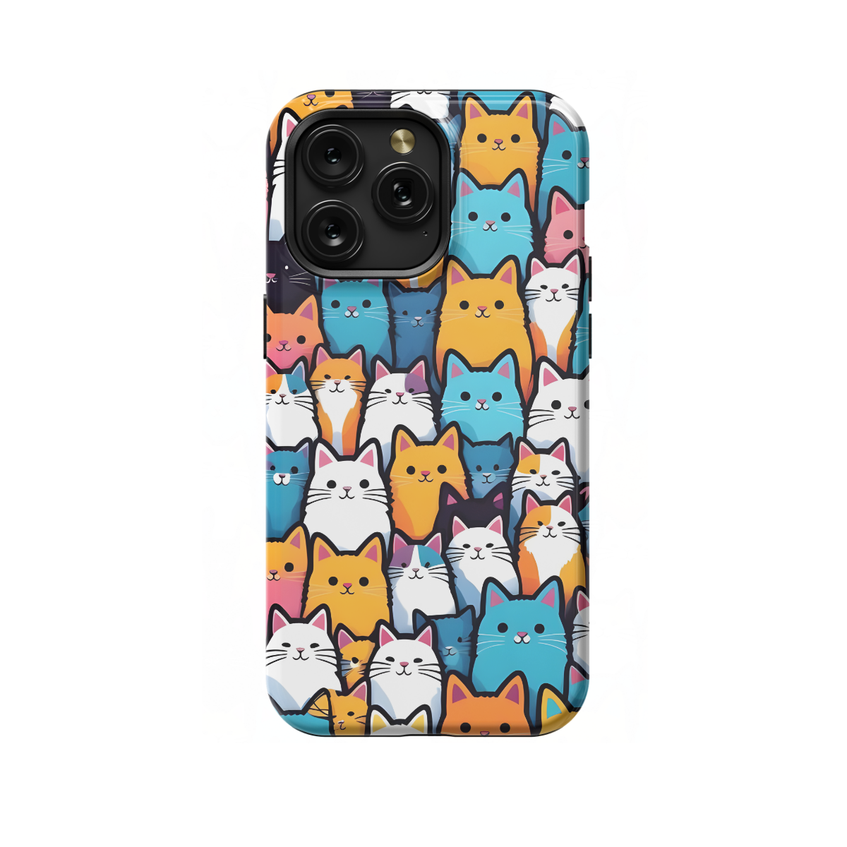 Cats Phone Case iPhone Samsung Pixel & More 179 - Image 1