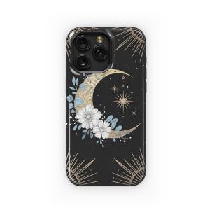 Celestial Bloom Moon Sun Phone Case iPhone Samsung Cover Pixel 5245 - Image 1