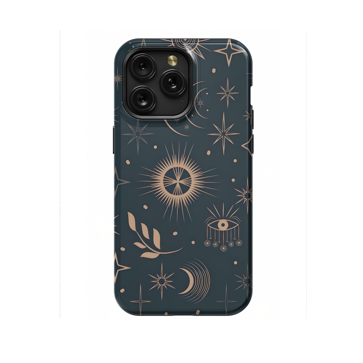 Celestial Boho Stars Moons and Planets Phone Case iPhone Samsung Cover Pixel 1428 - Image 1