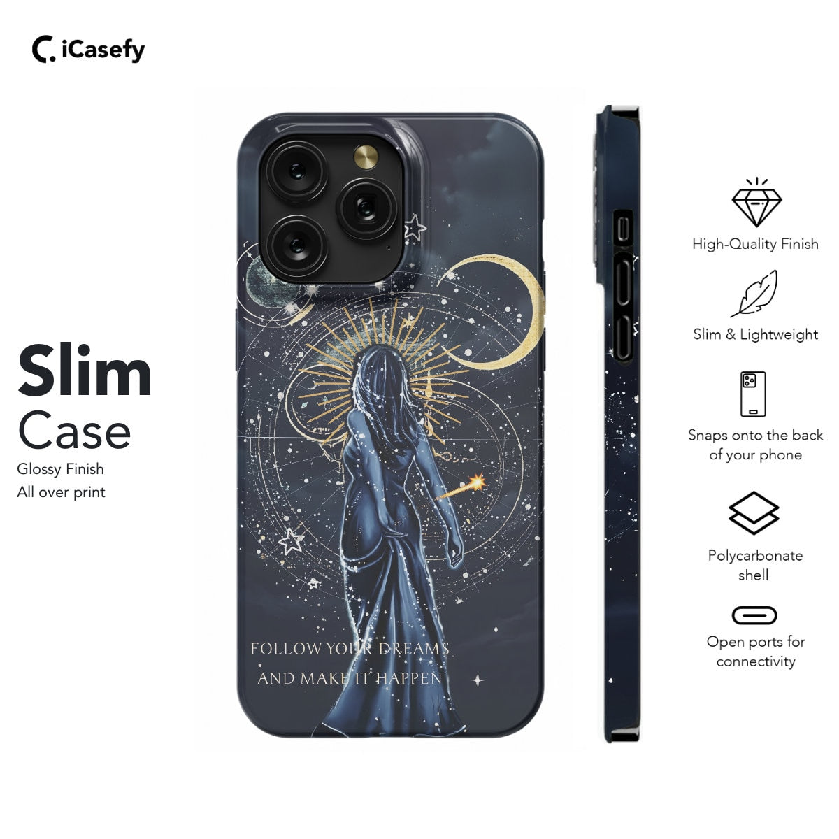 Celestial Dreams Phone Case Astrology Stars Cover - Image 5