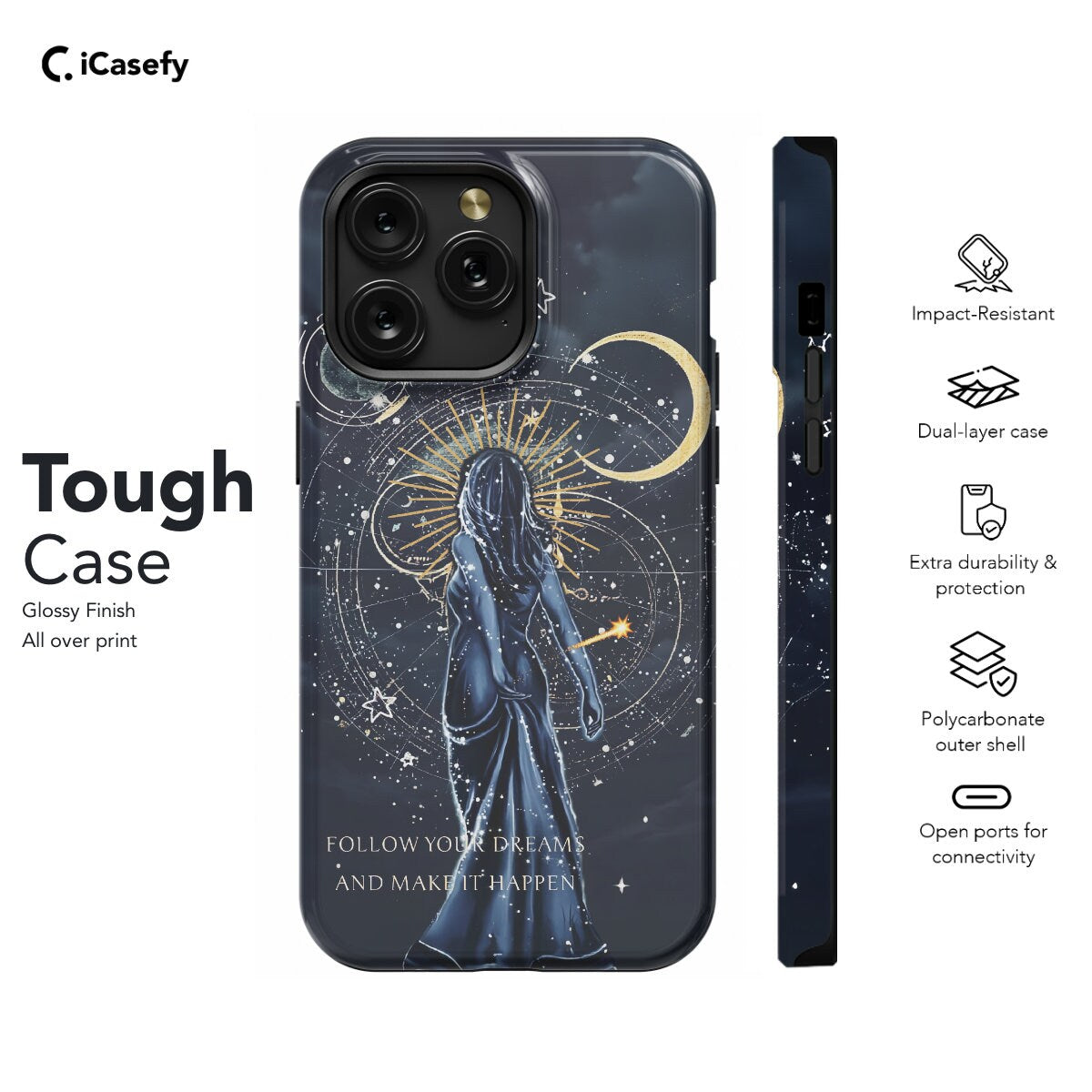 Celestial Dreams Phone Case Astrology Stars Cover - Image 6