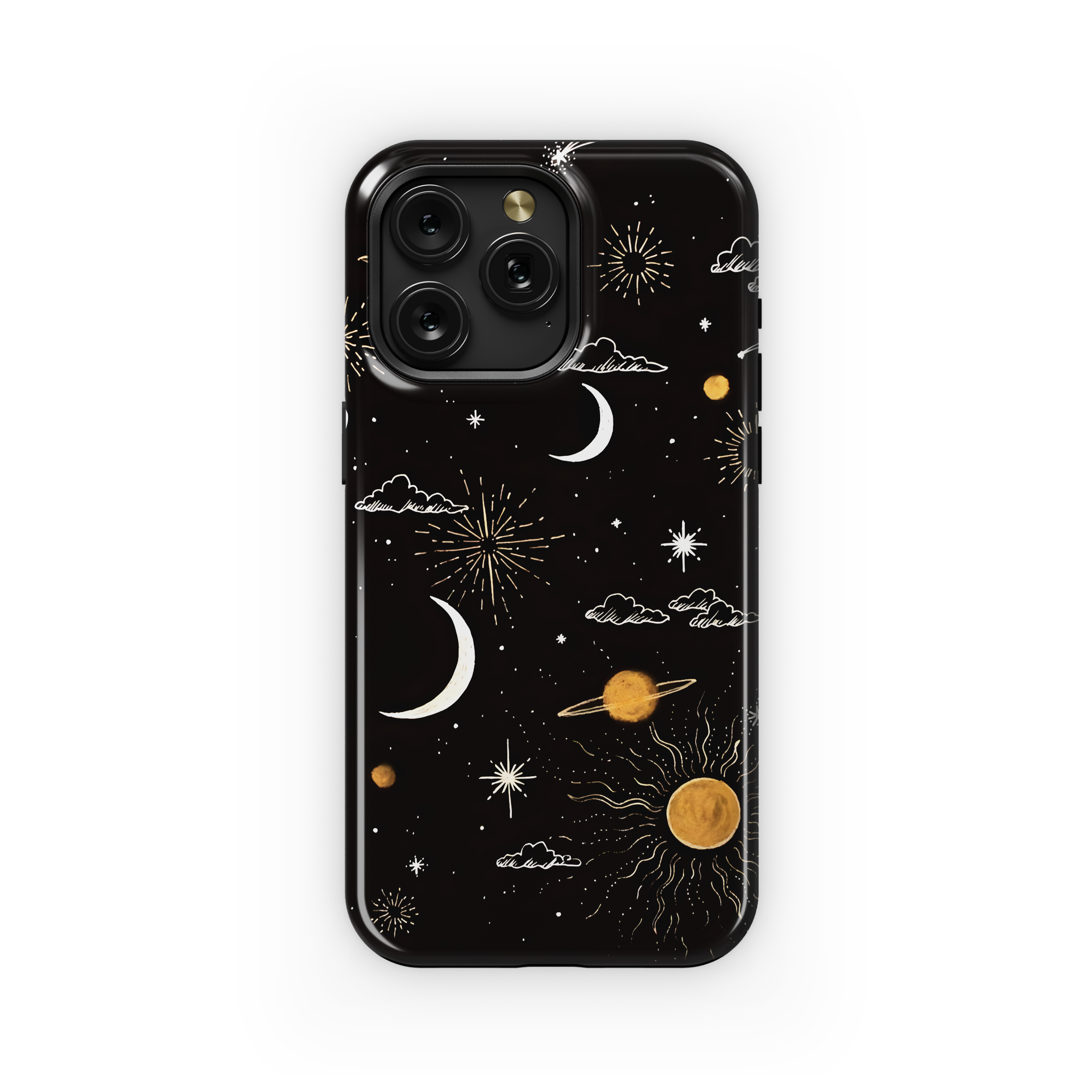 Celestial Gold Night
 Phone Case iPhone Samsung Cover Pixel 4431 - Image 1