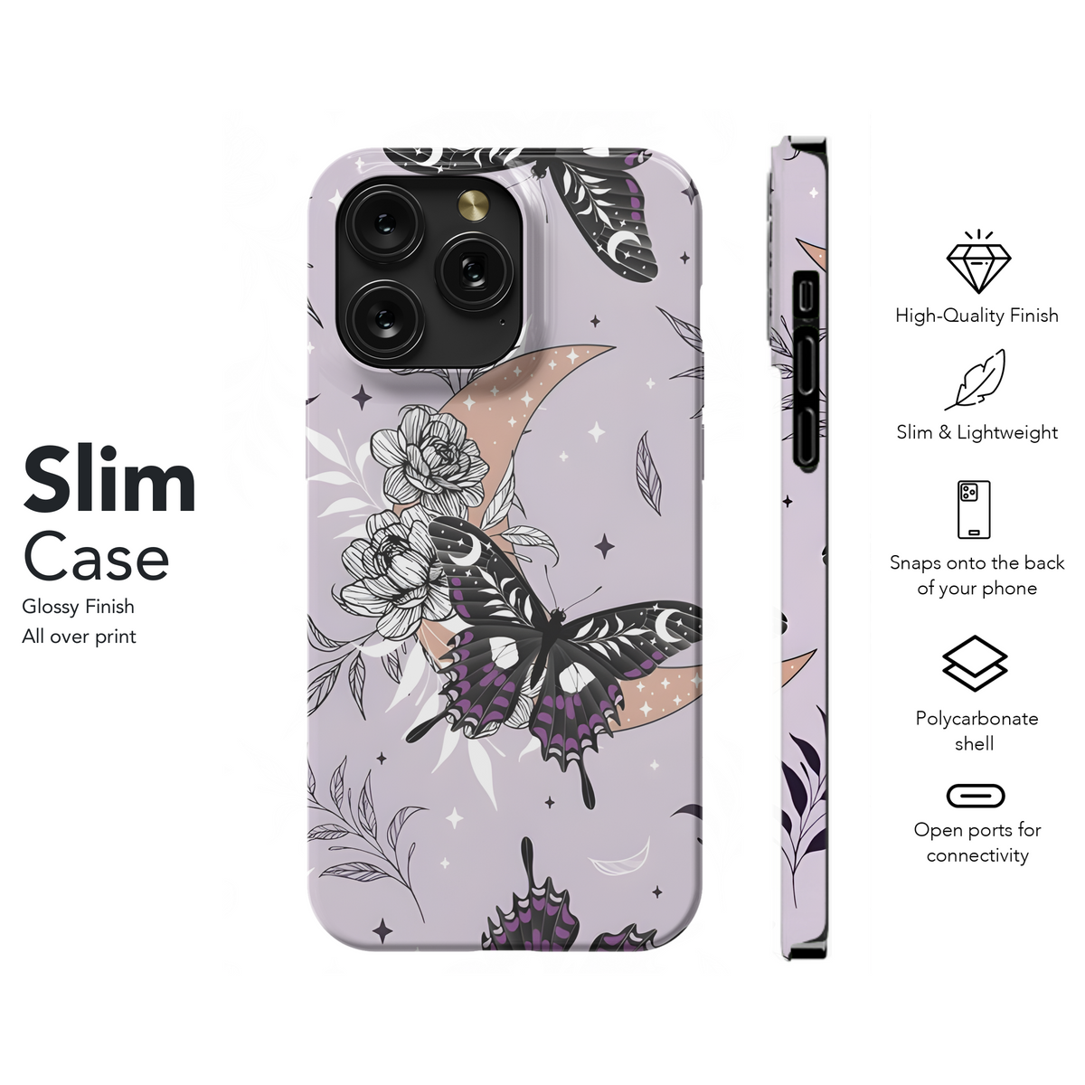 Celestial Herbs Boho Phone Case iPhone Samsung Cover Pixel 2733 - Image 7